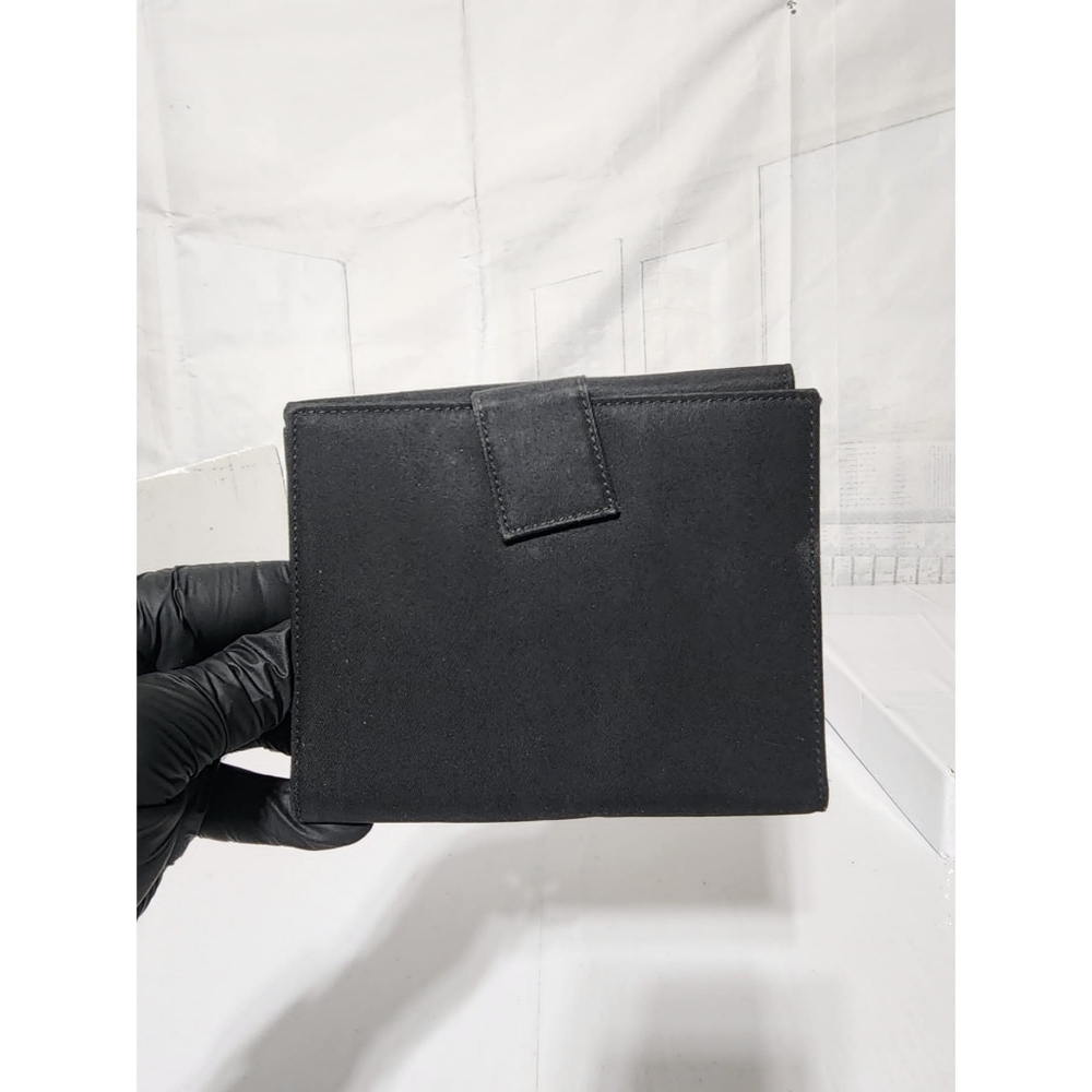 Prada Nylon Compact Wallet Black - Picture 3 of 13